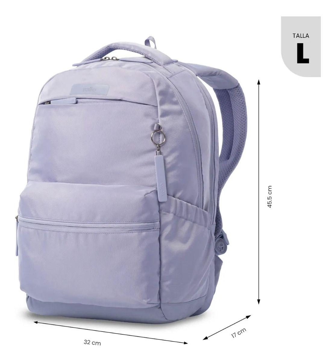 Mochila Universitario  Comfort 2.0 Porta Pc 16  Morado-2