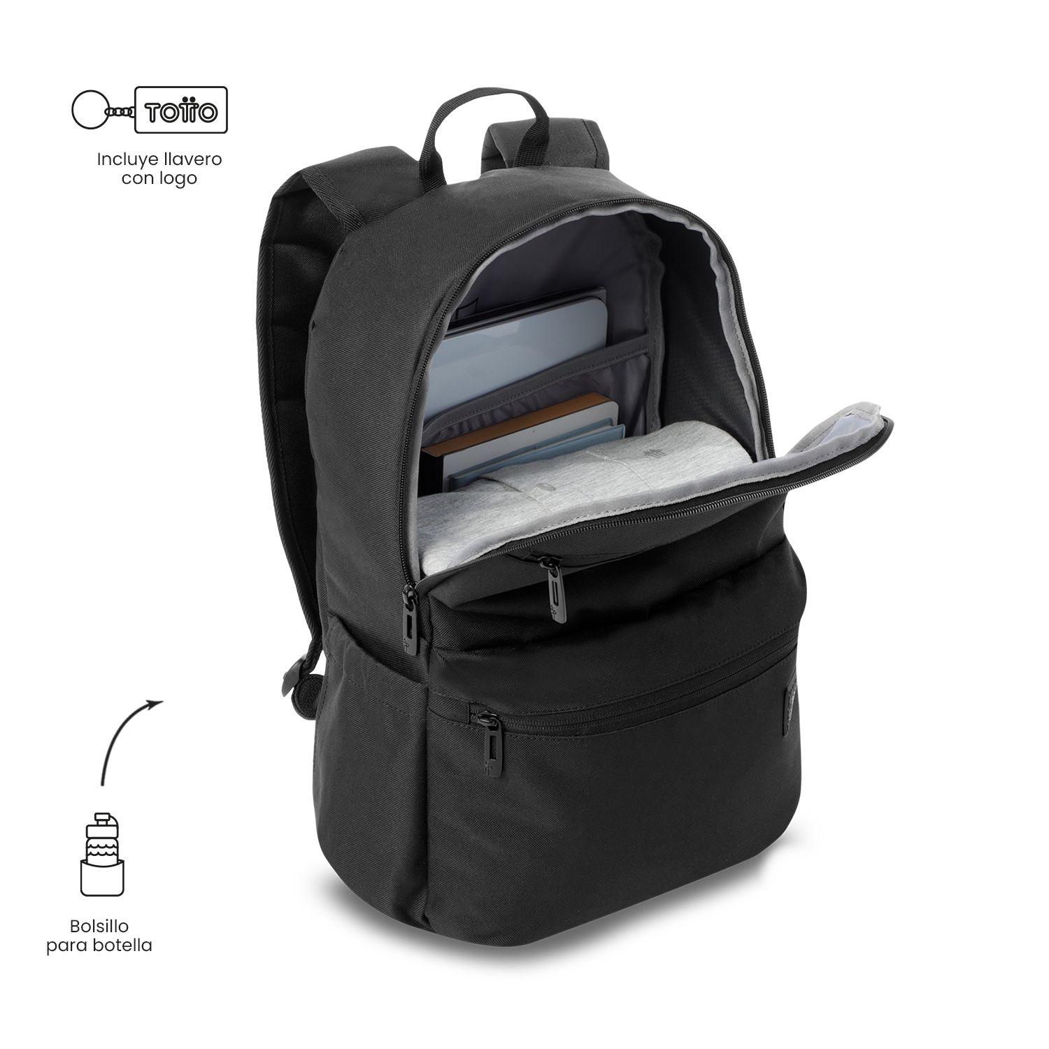 Mochila Universitario Drago Porta PC 15" Negro-5