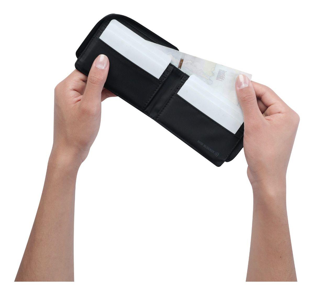 Totto Billetera Tarjetero Monedero RFID Segura y Versatil9-4