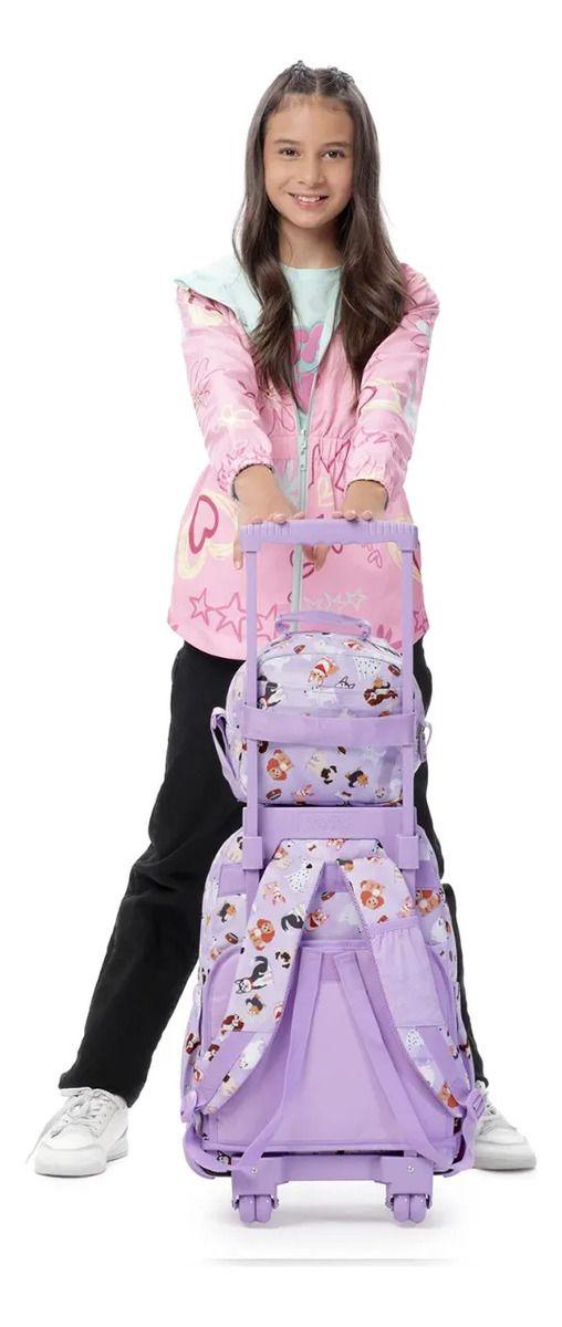 Lonchera Térmica Para Mujer Borrador Mediano Rosada-5
