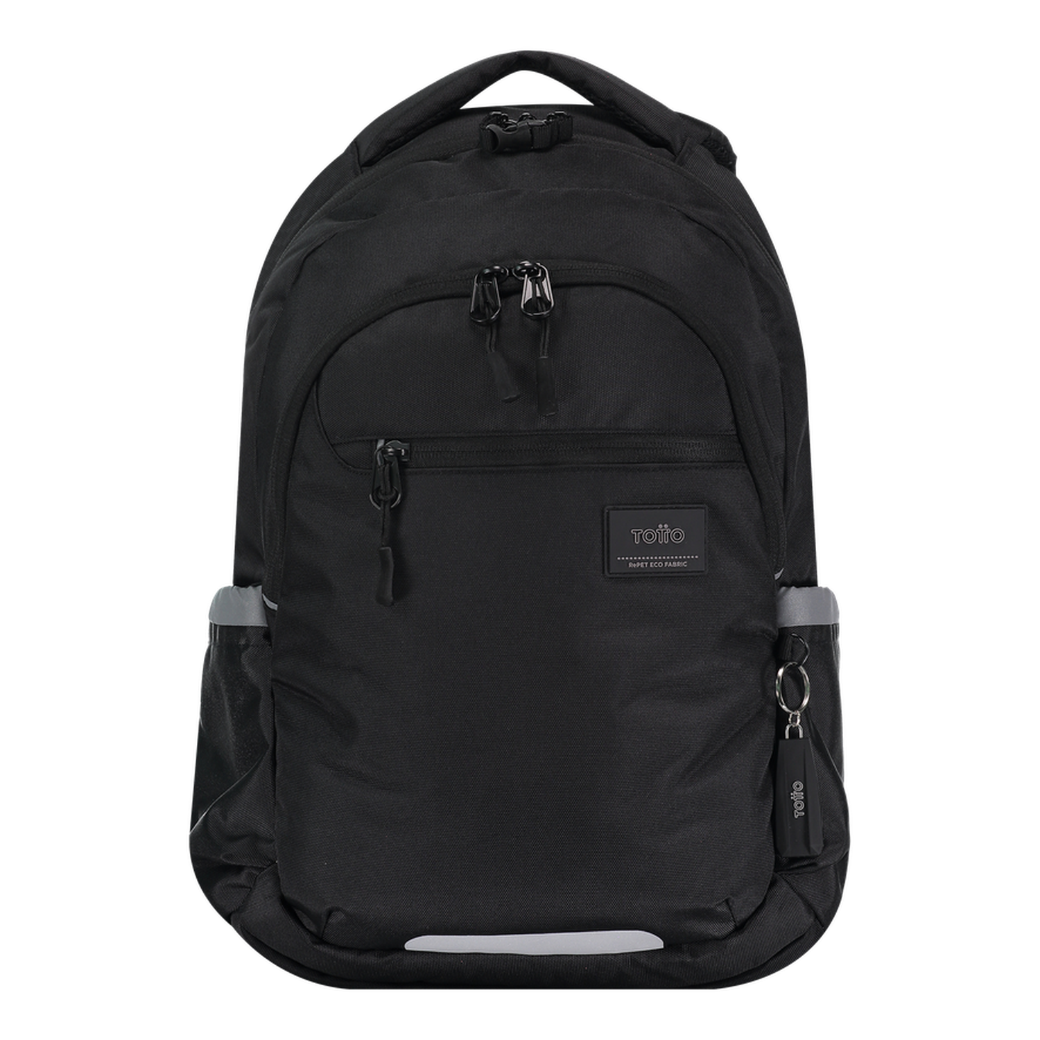 Mochila Ejecutiva Totto Misisipi Mediana Negro-0