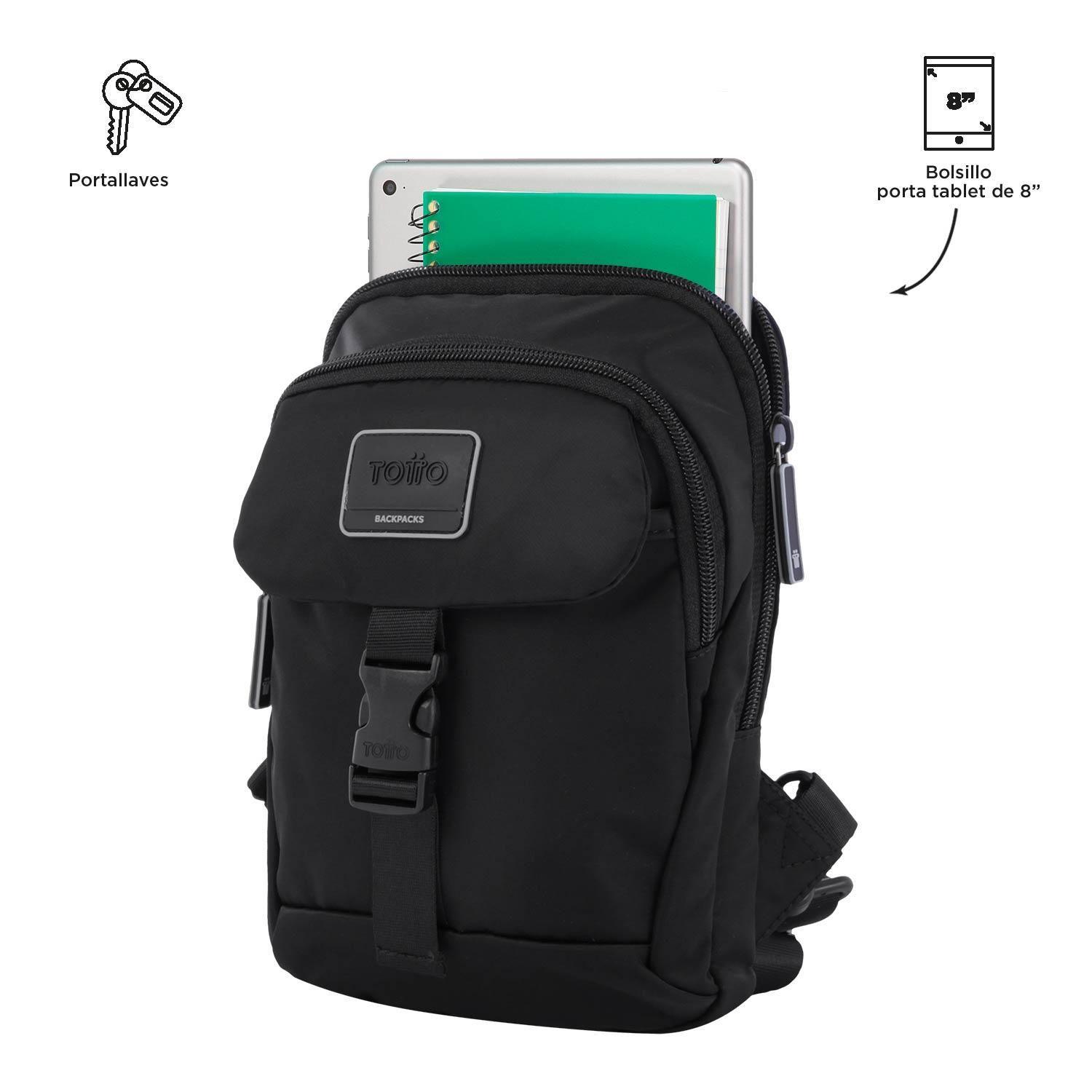 Mochila Urbana Porta Notebook RTG Negro-2