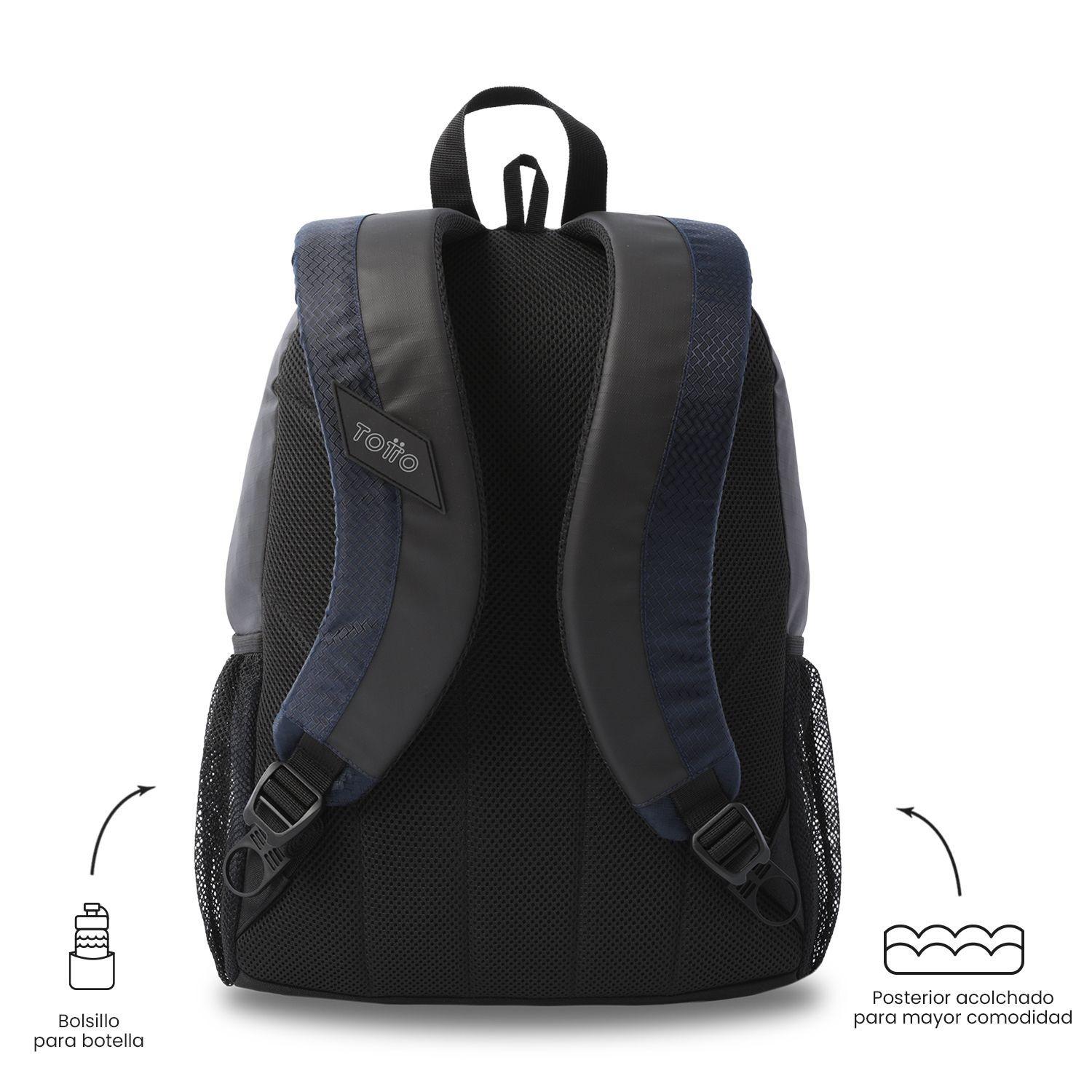 Mochila Universitario Teck 3 0 Porta PC 13 Azul Hombre-3