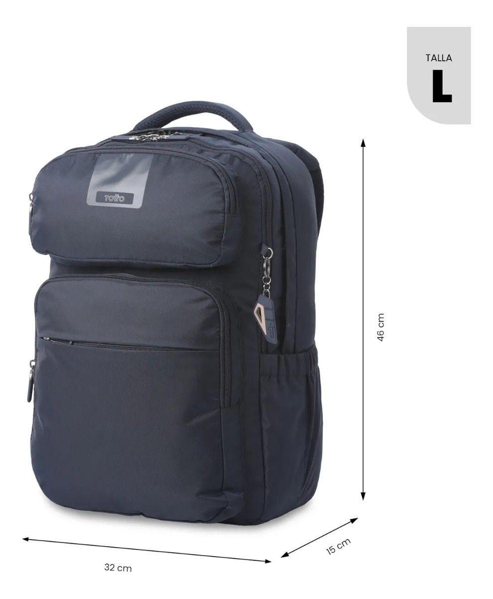 Mochila Universitario  Suspension 2.0 Porta Pc 16  Azul-2
