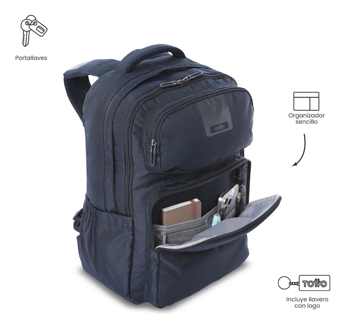 Mochila Universitario  Suspension 2.0 Porta Pc 16  Azul-5
