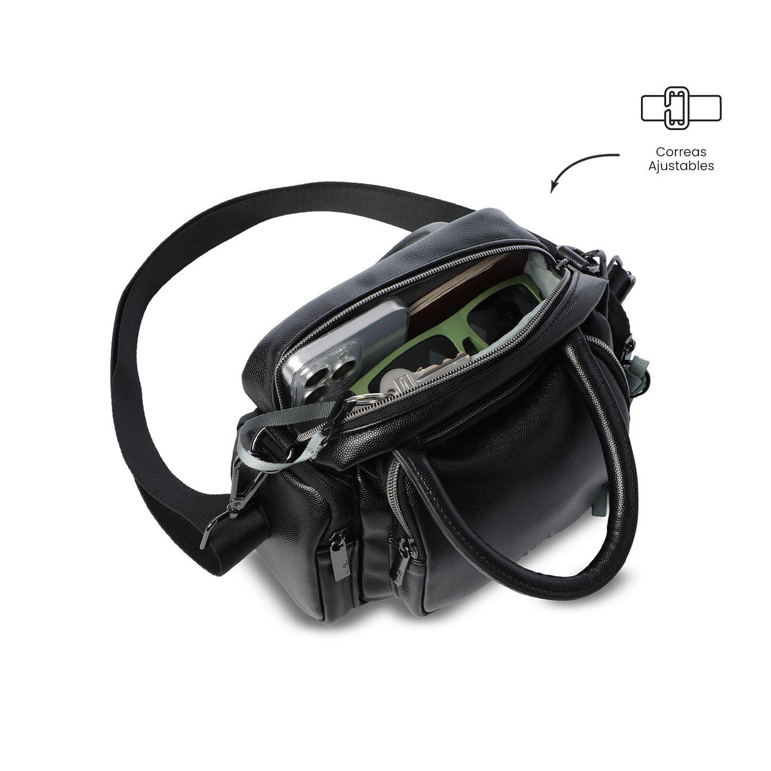 Bolso para Mujer Soul tipo Crossbody Pequeño Negro-4