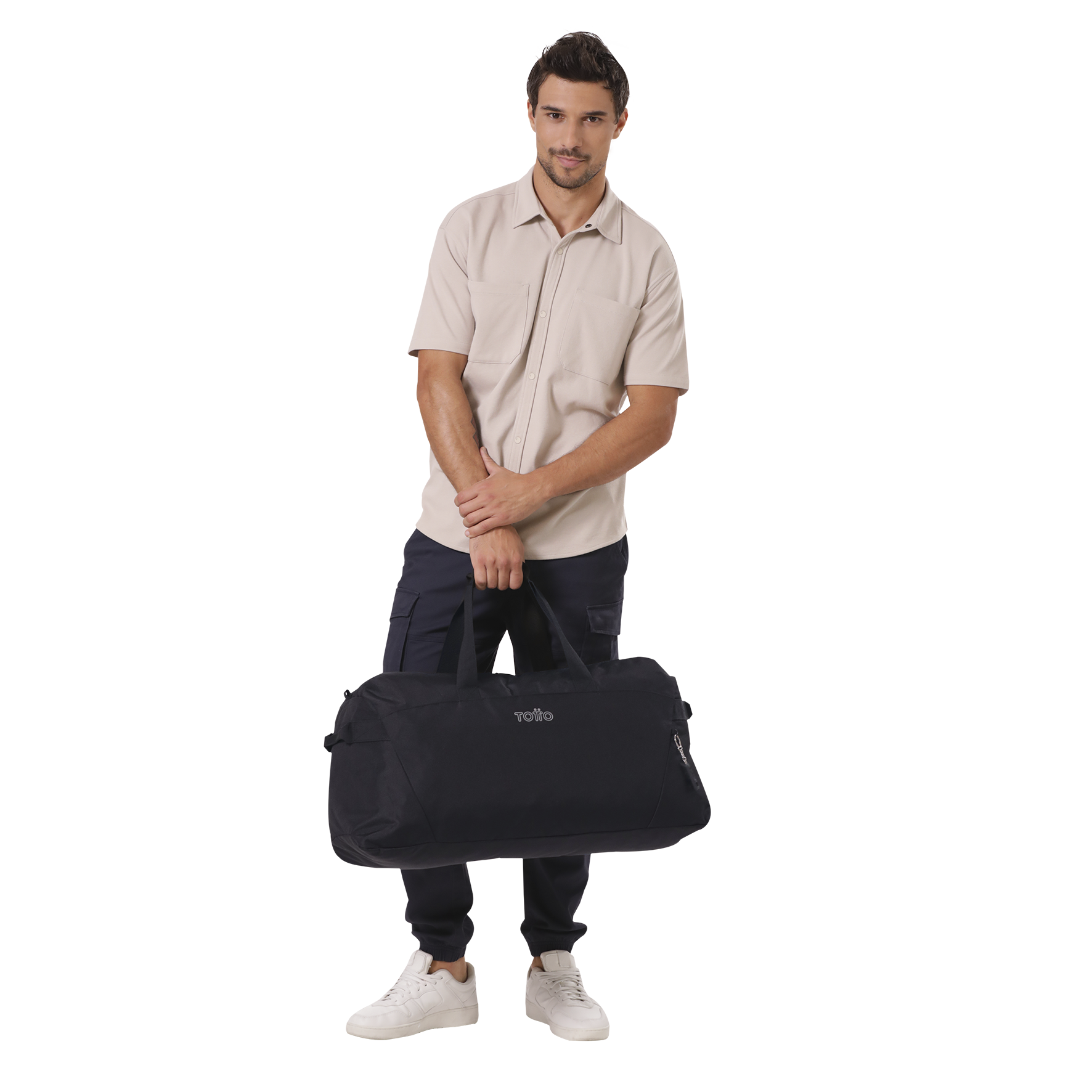 Bolso de viaje Active Pro L  Negra Totto-4
