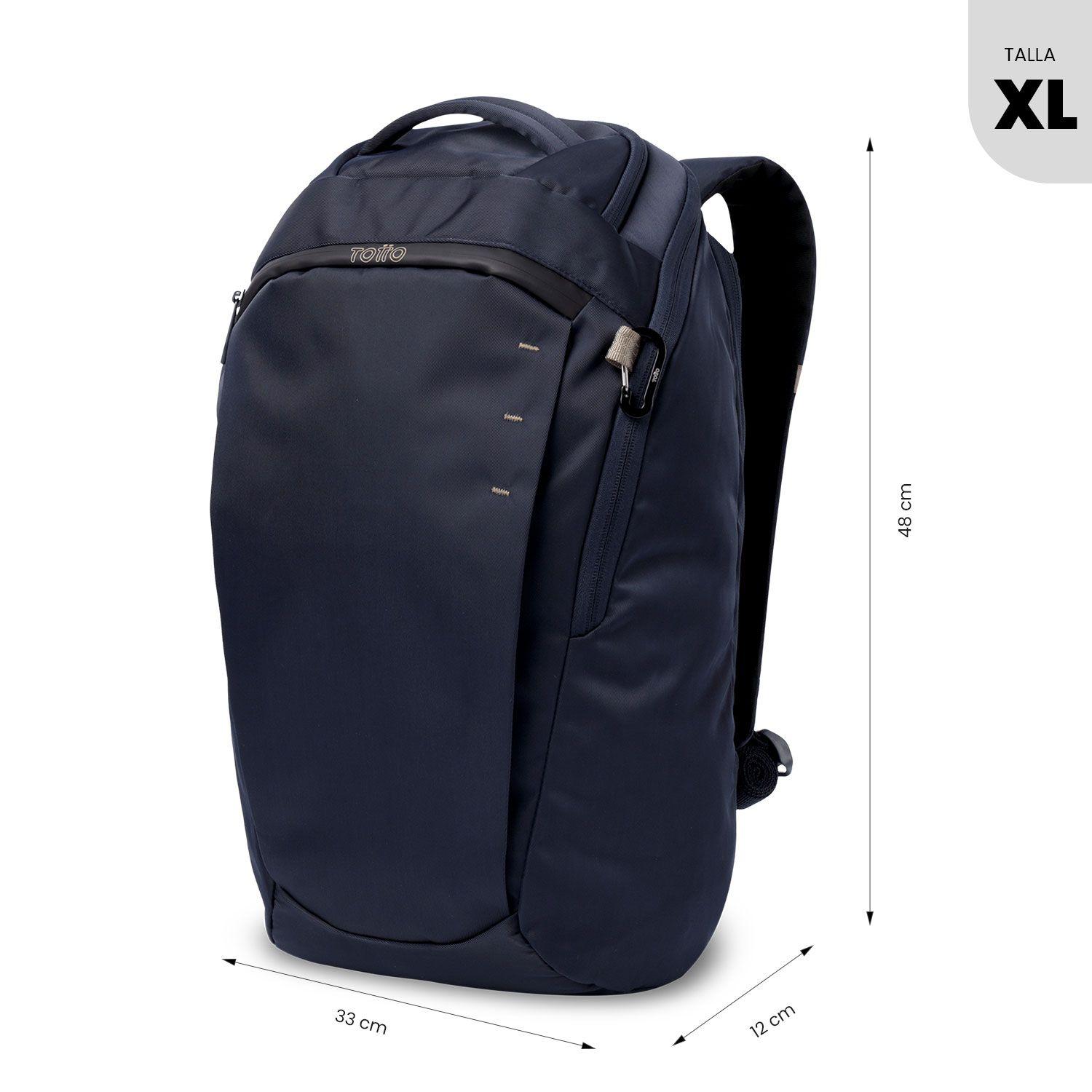 Mochila Ejecutiva Notebook 16" Daytona Azul Hombre Totto-2