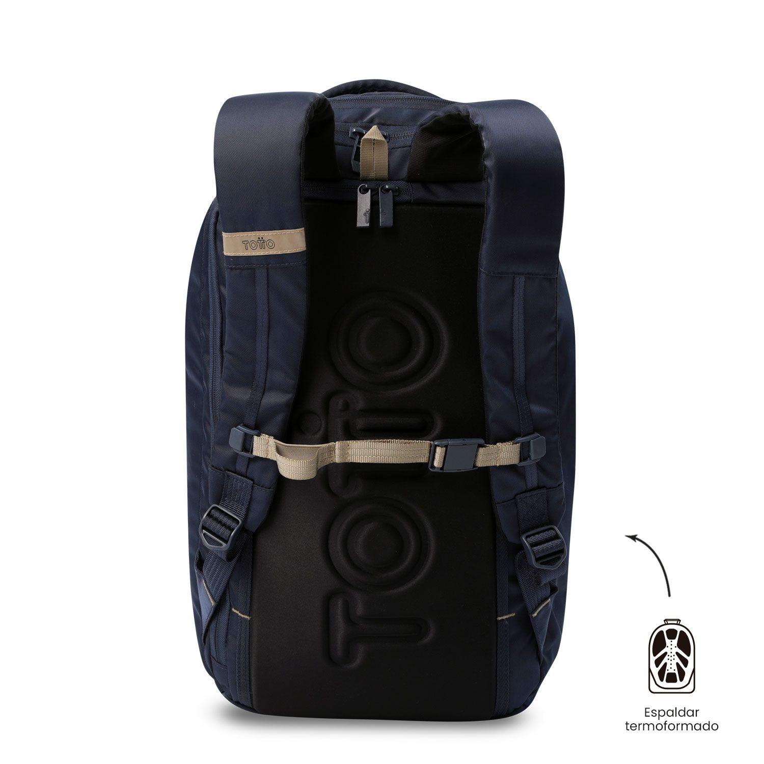 Mochila Ejecutiva Notebook 16" Daytona Azul Hombre Totto-3