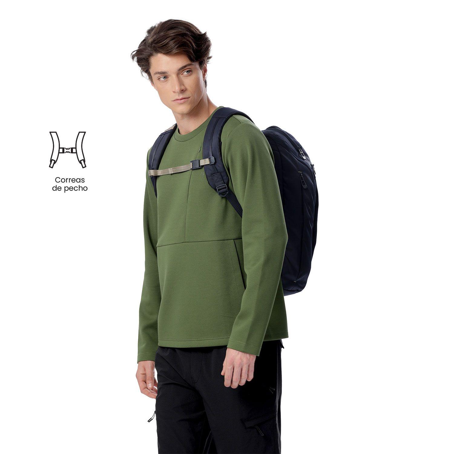 Mochila Ejecutiva Notebook 16" Daytona Azul Hombre Totto-4