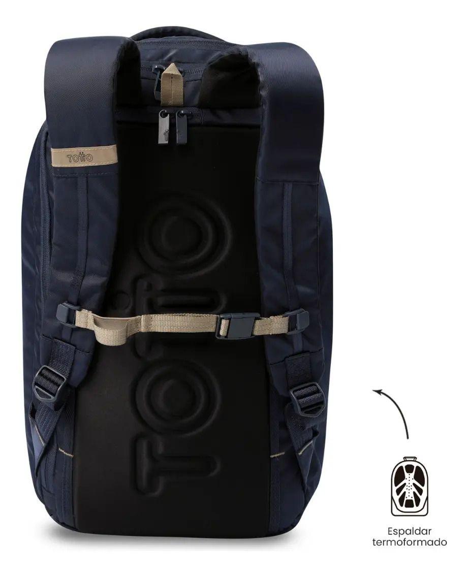 Mochila Ejecutivo Porta Pc 16  Daytona Azul Hombre-2