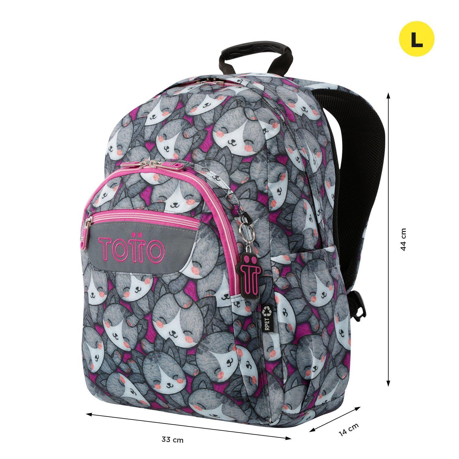 Mochila Totto Escolar – Resistente, Cómoda y con Gran Capacidad-2