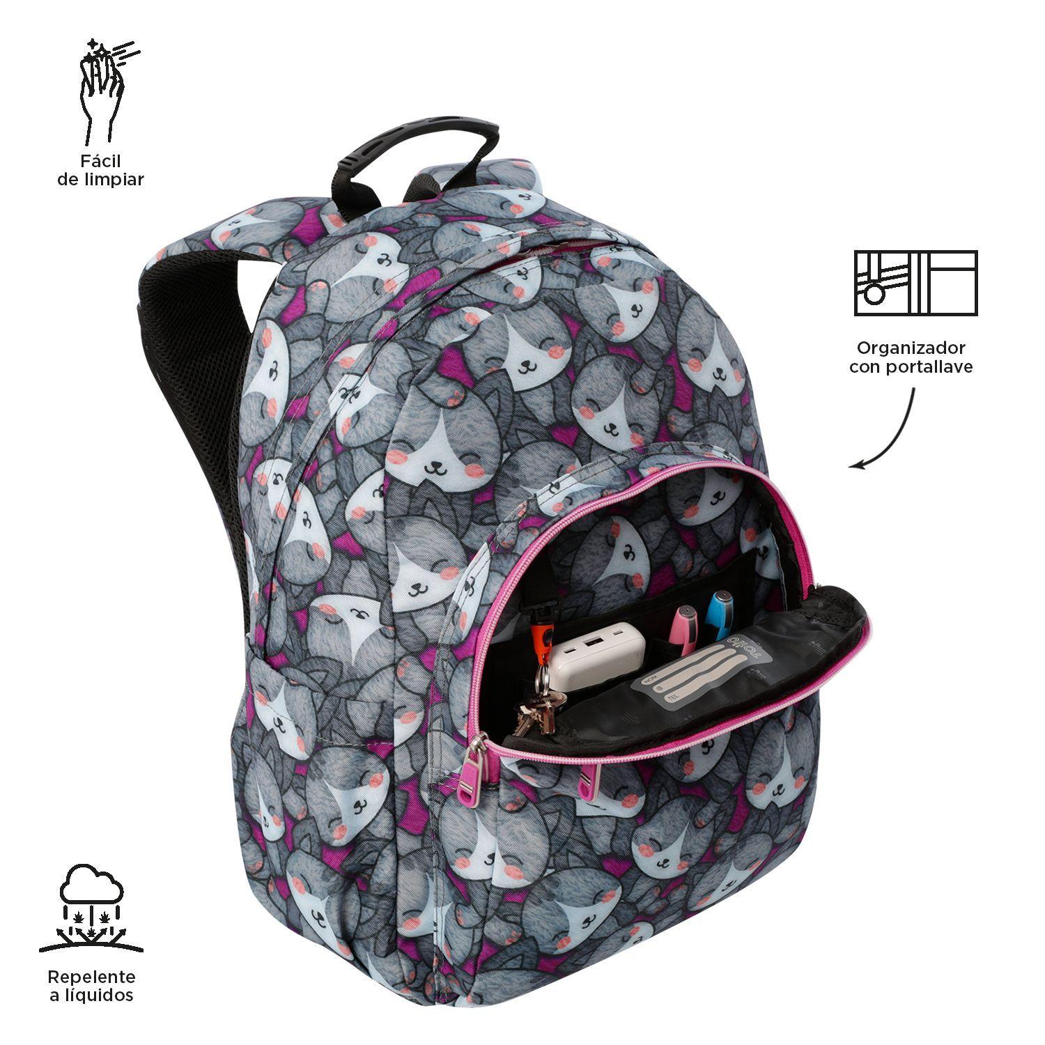 Mochila Totto Escolar – Resistente, Cómoda y con Gran Capacidad-5