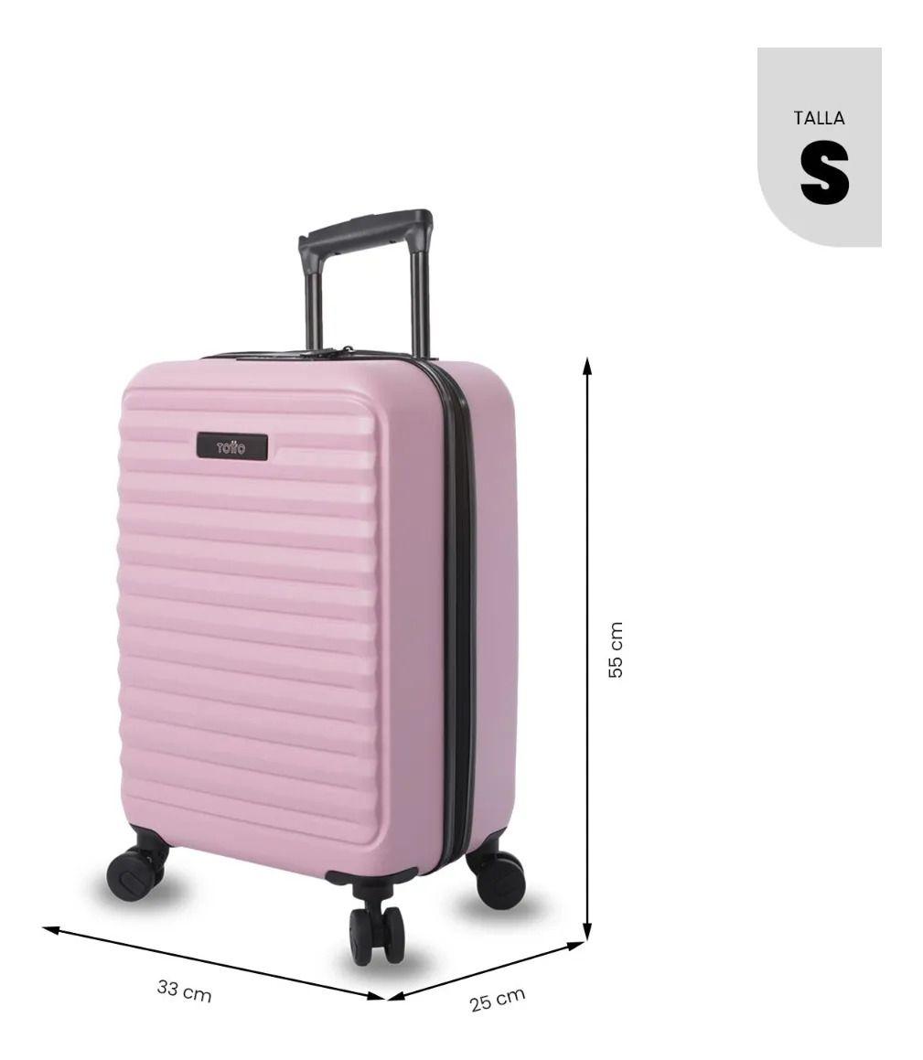 Maleta De Cabina 360 Helios S2 2.0 10 Kilos Rosada-2