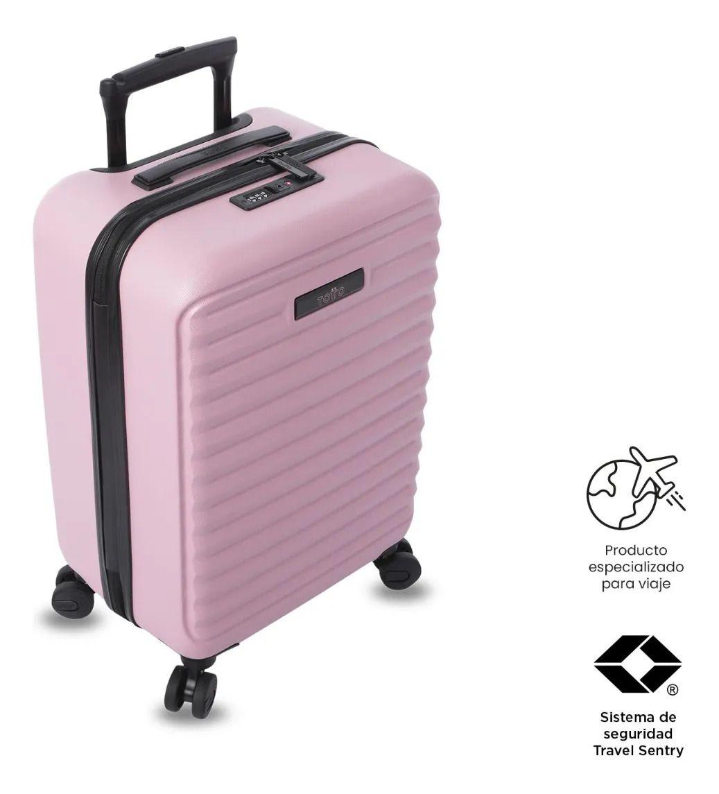 Maleta De Cabina 360 Helios S2 2.0 10 Kilos Rosada-5