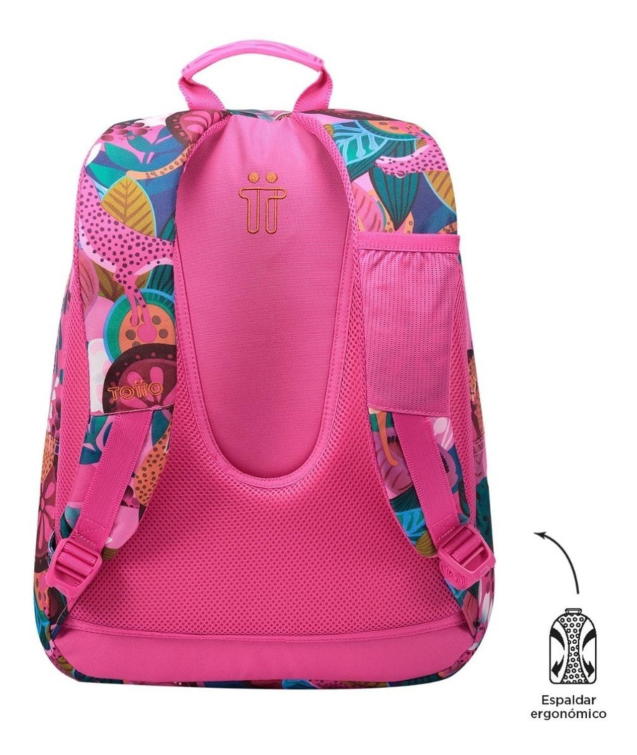 Mochila Notebook Escolar Lapiz Niña Estampado-5