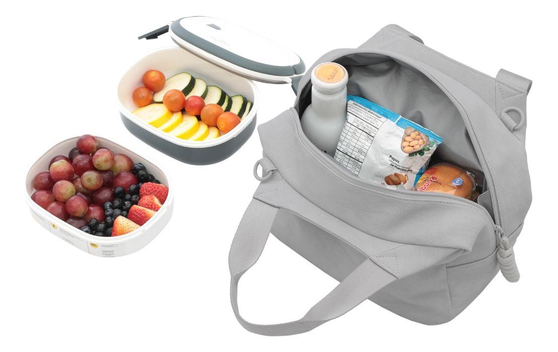 Lonchera Térmica Urbana Bolso Totto Impermeable Mujer Blo241-3