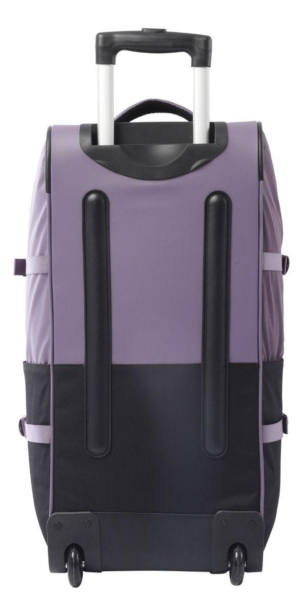 Maleta Totto City Morado Mediana Resistente y Moderna para Viajes-2