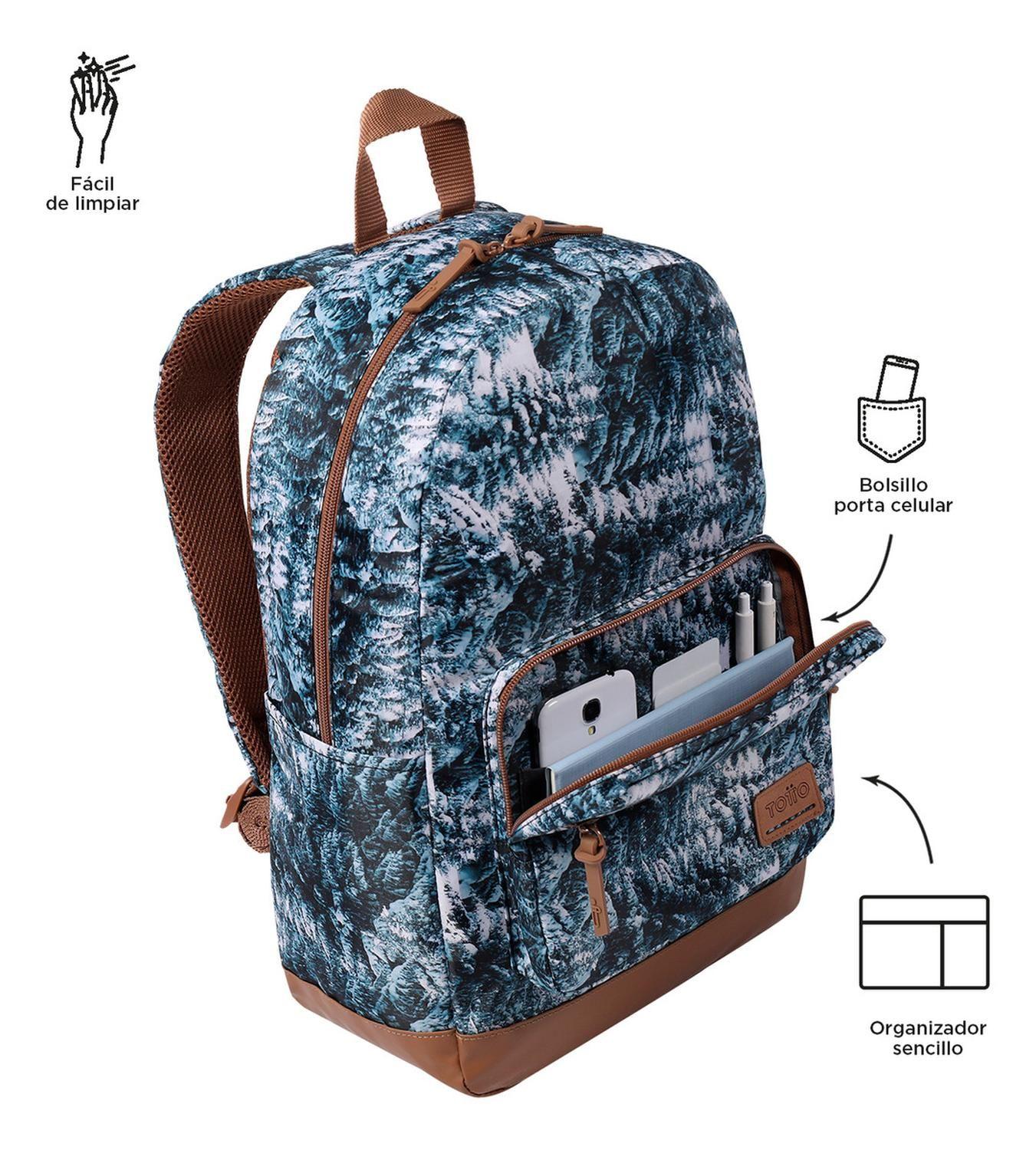 Mochila Hombre Totto Tocax Blanco Kaj White-5