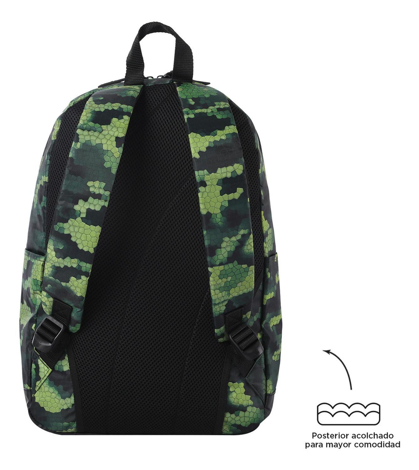 Mochila Hombre Totto Tocax Verde Eiha Lapis-3