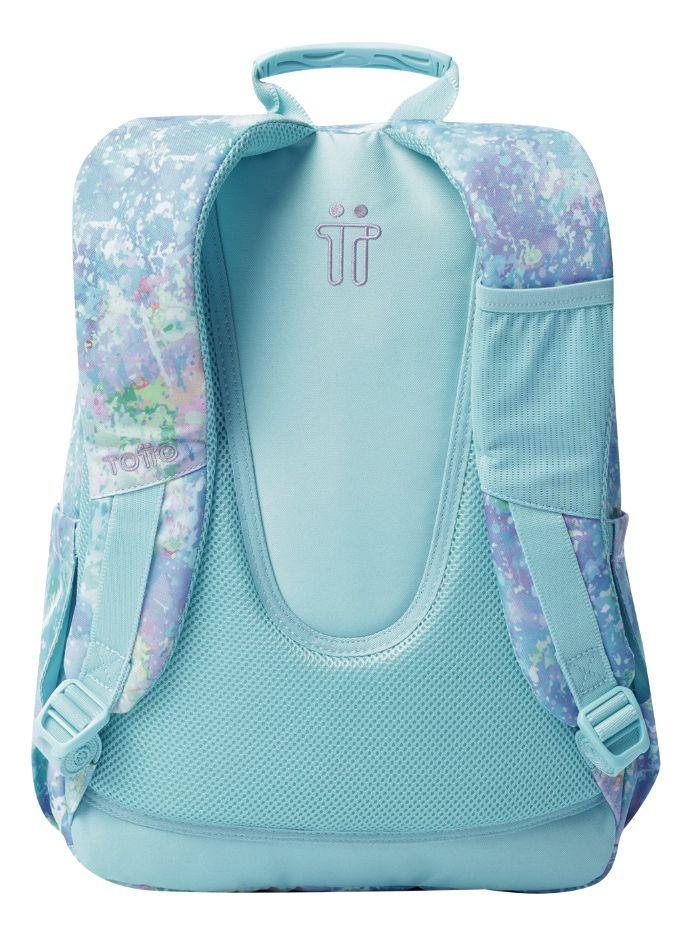 Mochila Urbana Notebook Escolar Totto Classic Acuarela Niña-2