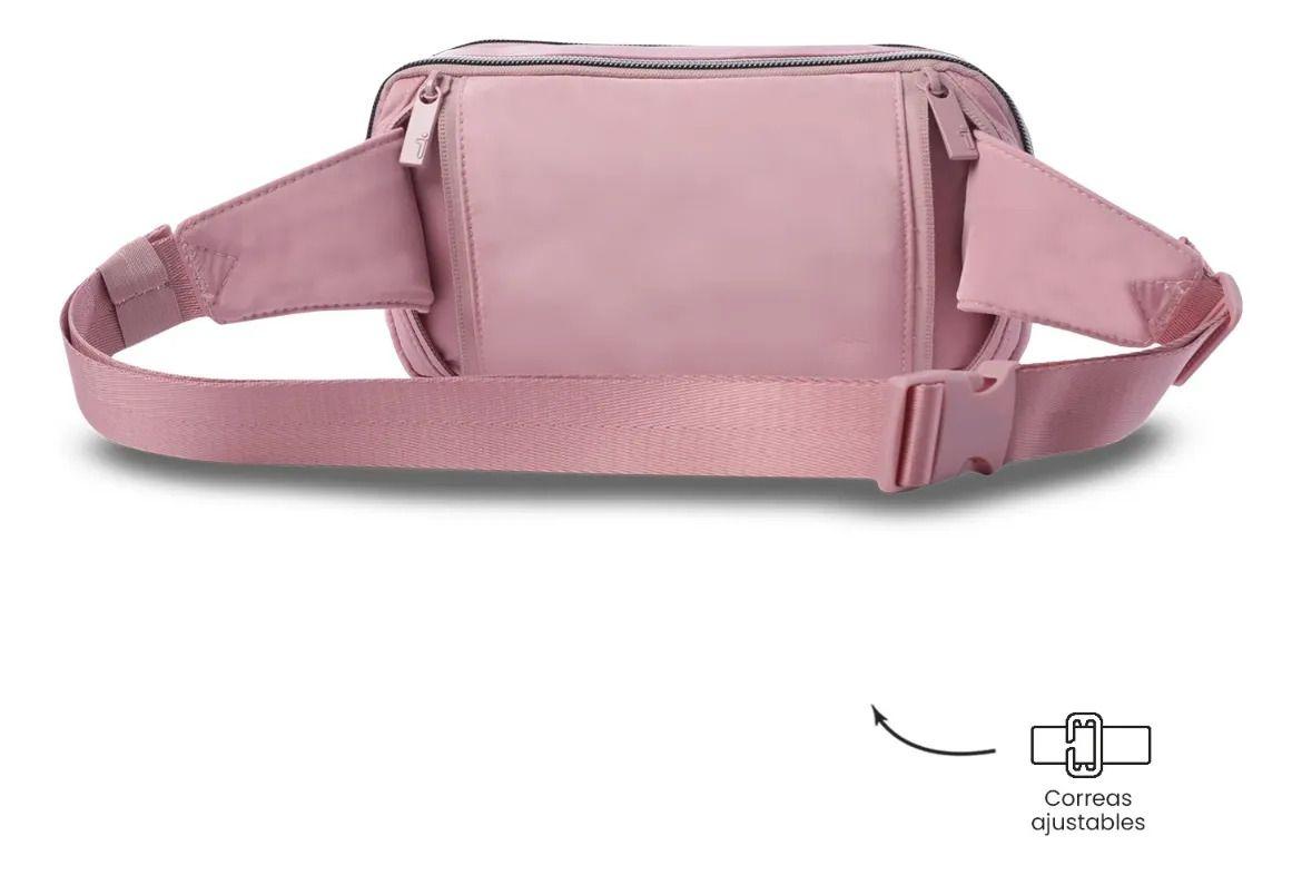 Bolso Para Mujer Funty 3.0 Tipo Crossbody Pequeño Rosado-4