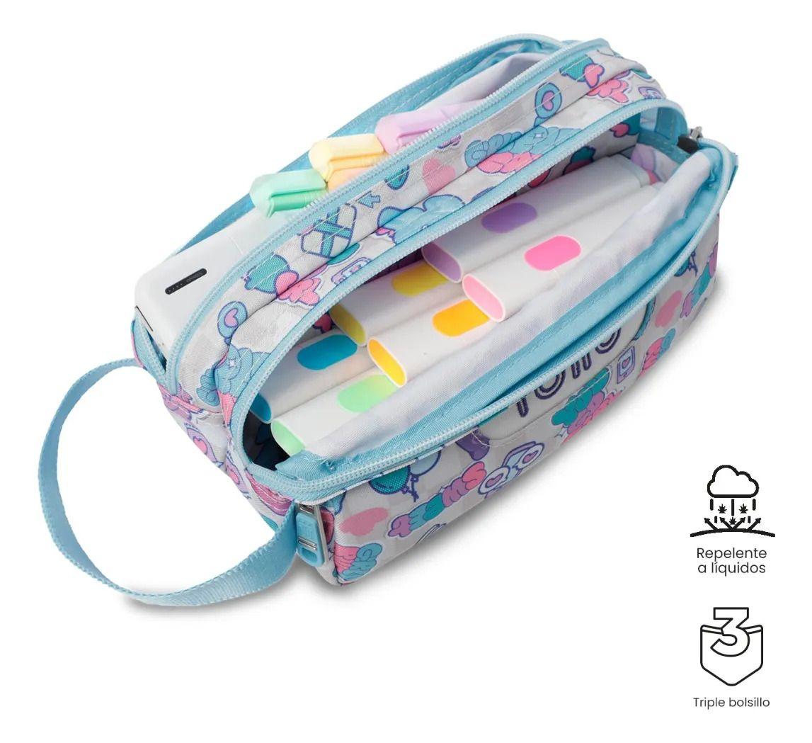 Estuche Multiuso Agapec Grande Blanca Niña-3