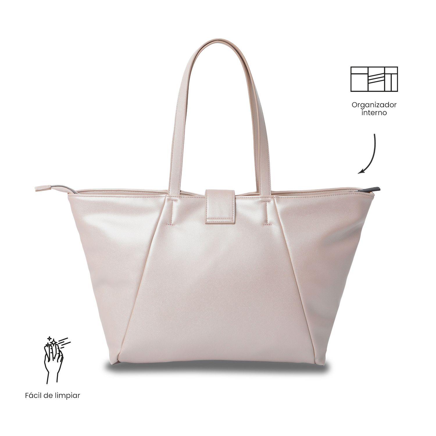 Tote Bag para Mujer Soul Grande Beige-3