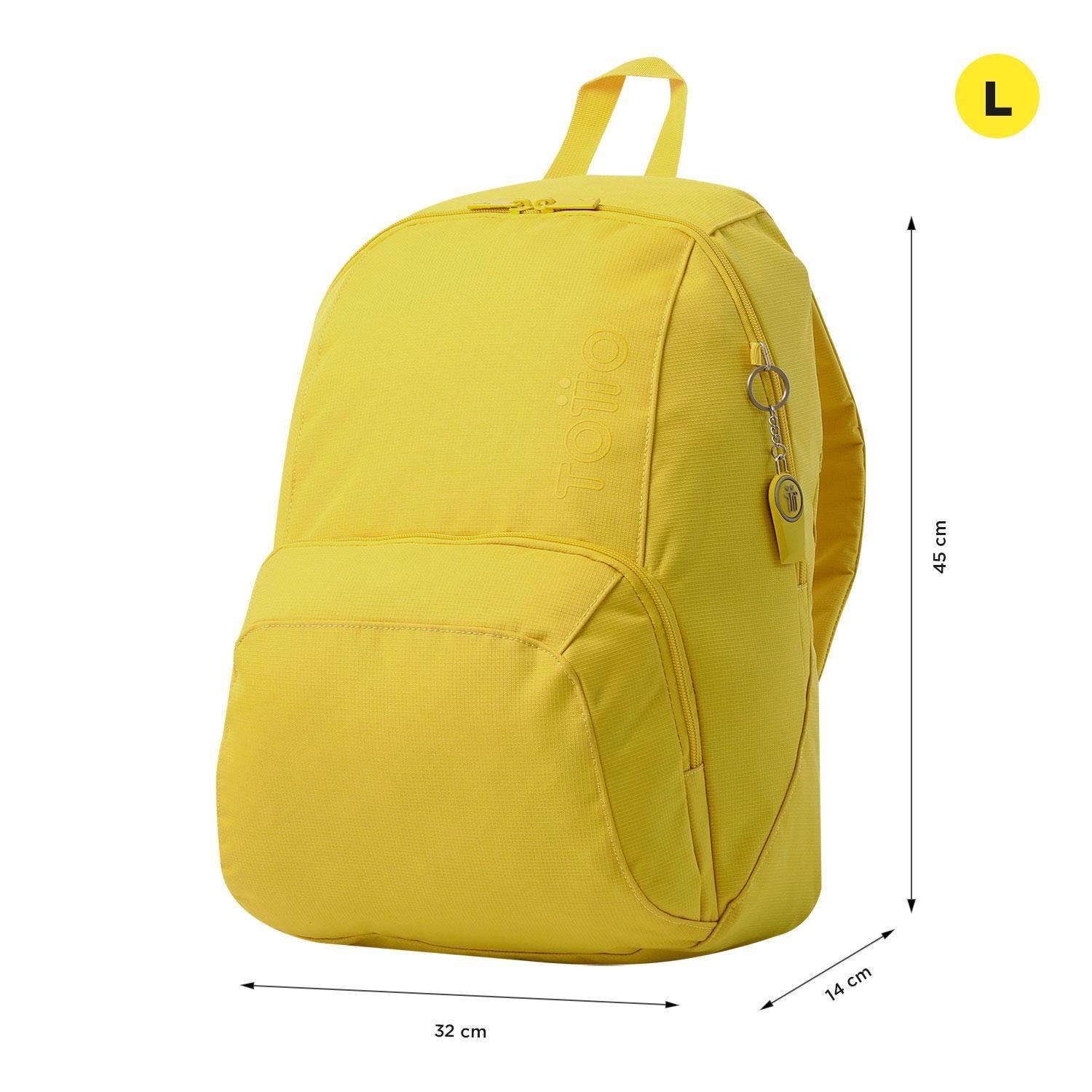 Mochila Urbana Ometto Amarillo Hombre-2