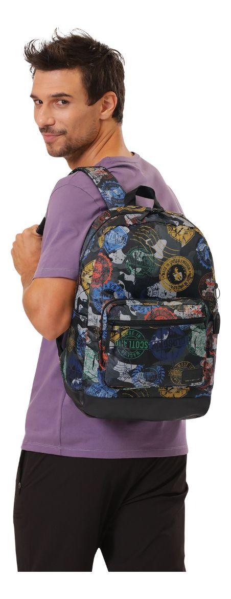 Mochila Tocax Totto Notebook 14" Grande Impermeable Rpet-5