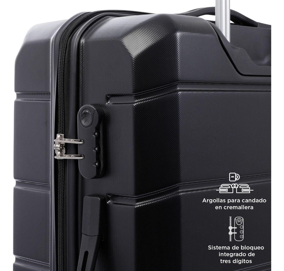 Totto Maleta Mediana Rigida Carry On 4 Ruedas 360 RAY002-3