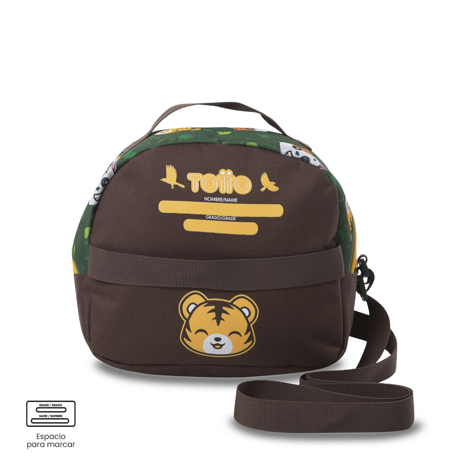 Lonchera Térmica para Niño Safari Mediana Verde-4