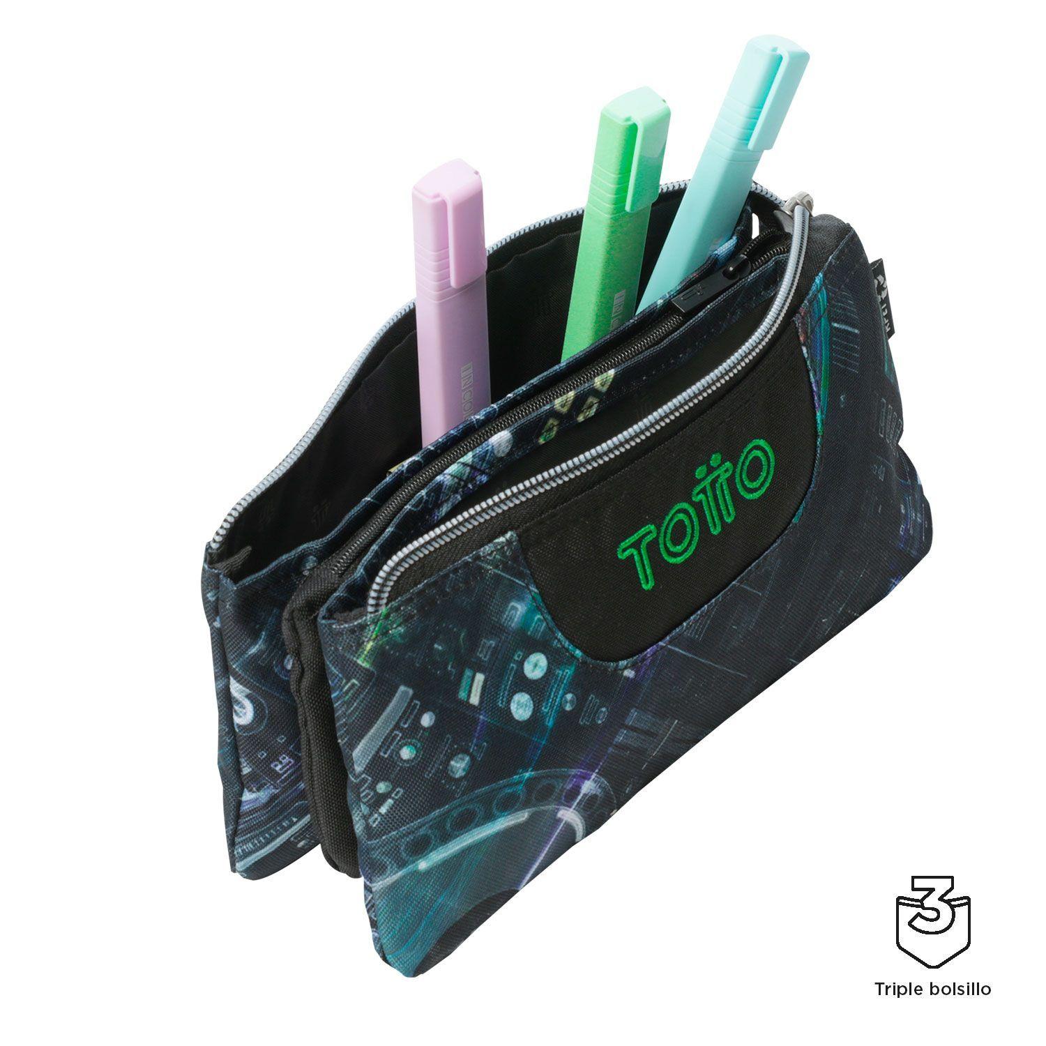 Totto Estuche Escolar Para Lapices Rpet Tablero 5-2