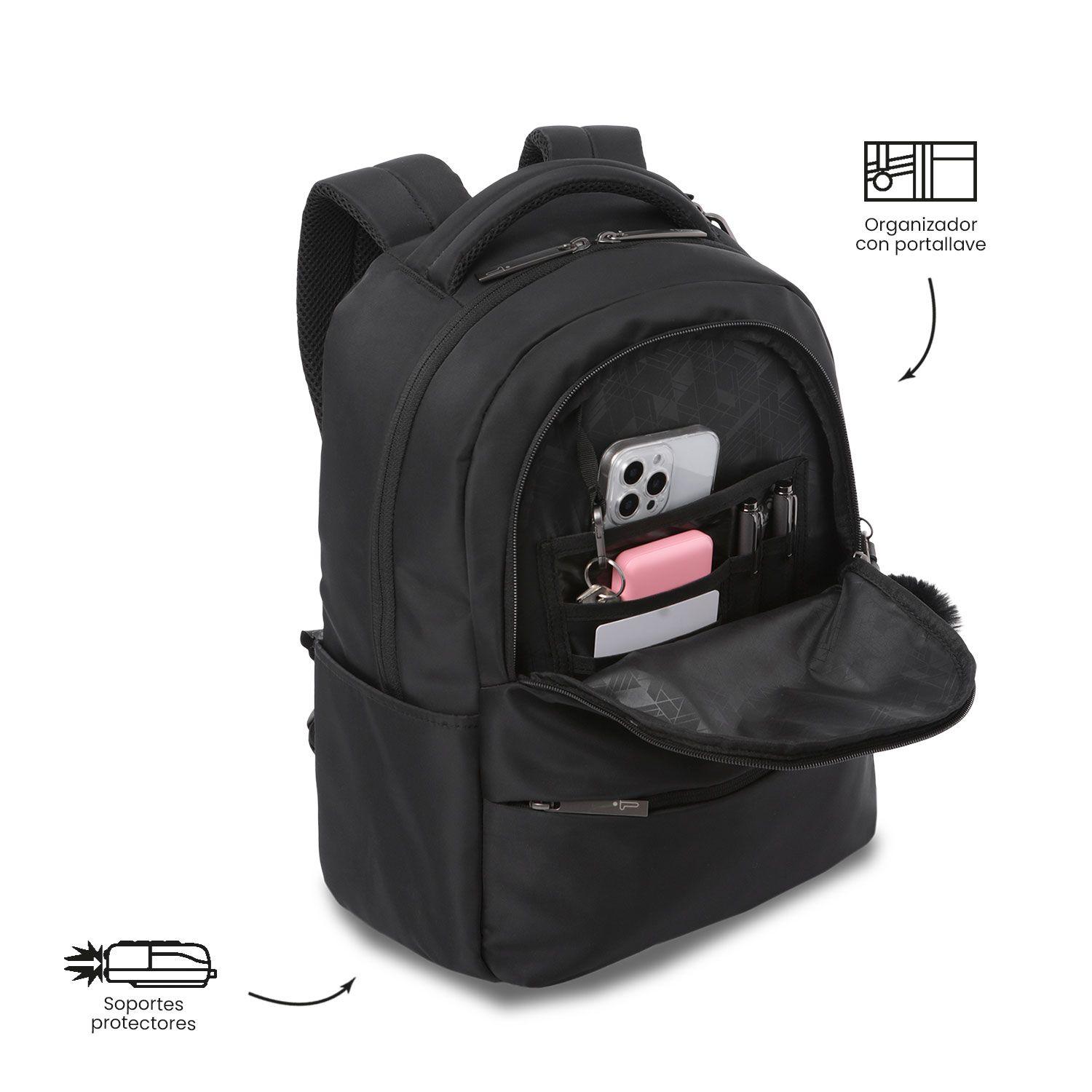 Mochila para Oficina PC 14" Adelaide 2 2.0 Mediano Negro-5