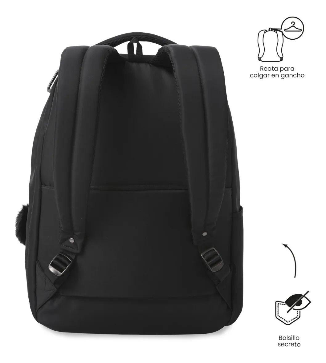 Mochila Para Oficina Pc 14  Adelaide 2 2.0 Mediano Negro-3