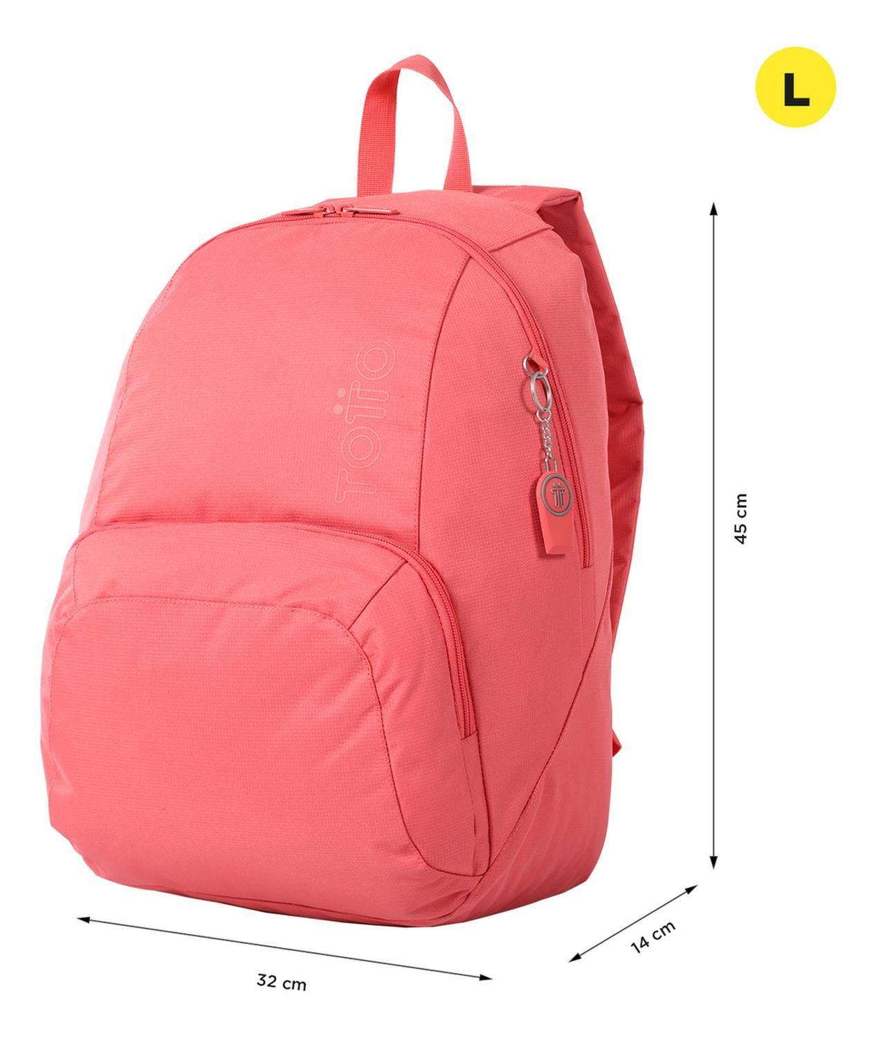 Mochila Mujer Totto Ometto Rosado Lantana-2