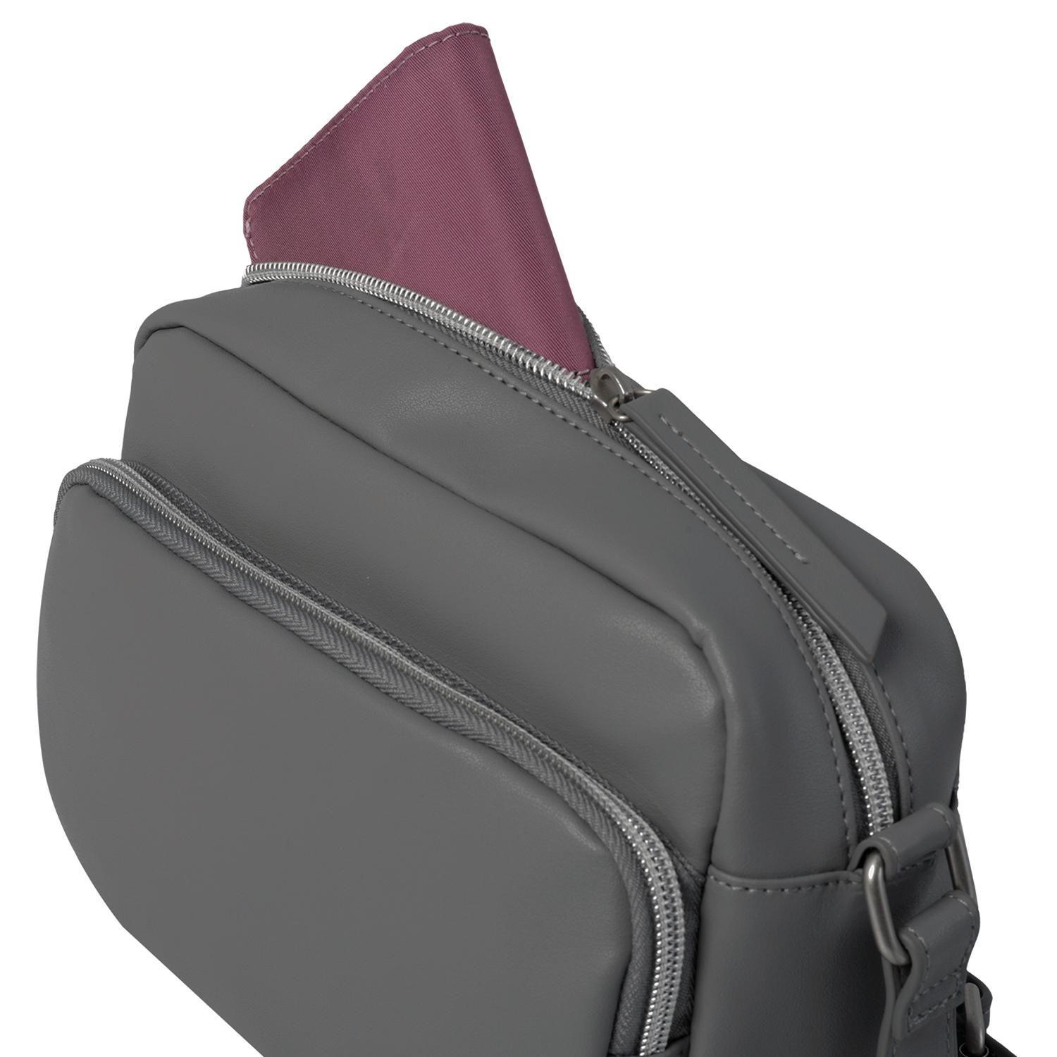 Bolso Totto Nadra Pequeño Gris-2