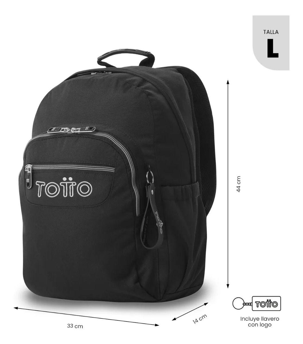 Mochila Universitario Acuarela Ecole Solid Porta Pc14  Negro-2