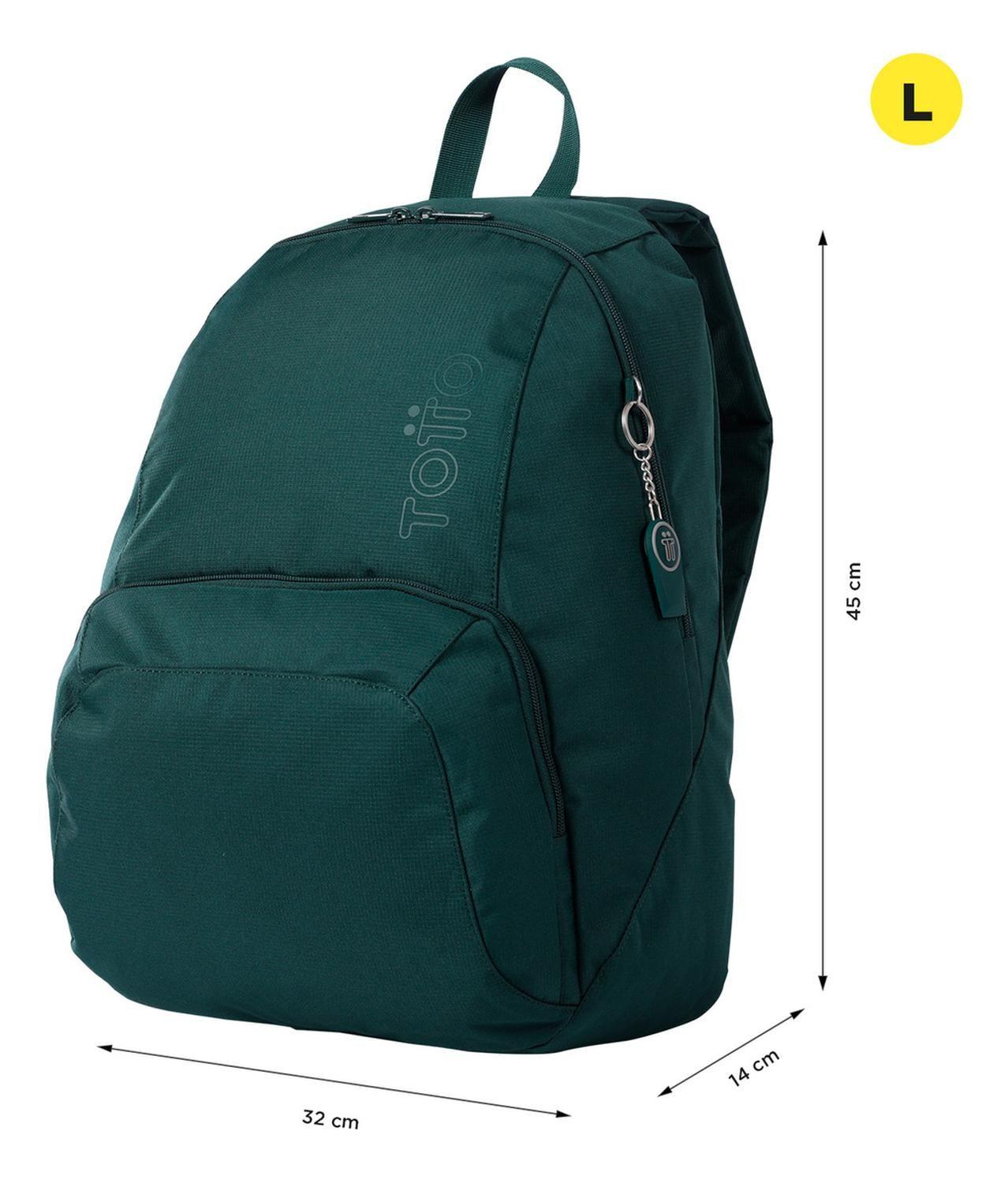 Mochila Hombre Totto Ometto Verde Bistro Green-2