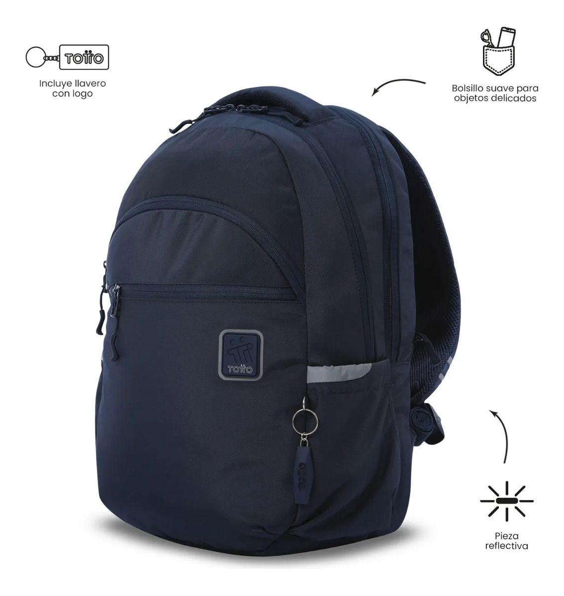 Mochila Universitario  Porta Pc 15  Indo 2.0 Azul-5