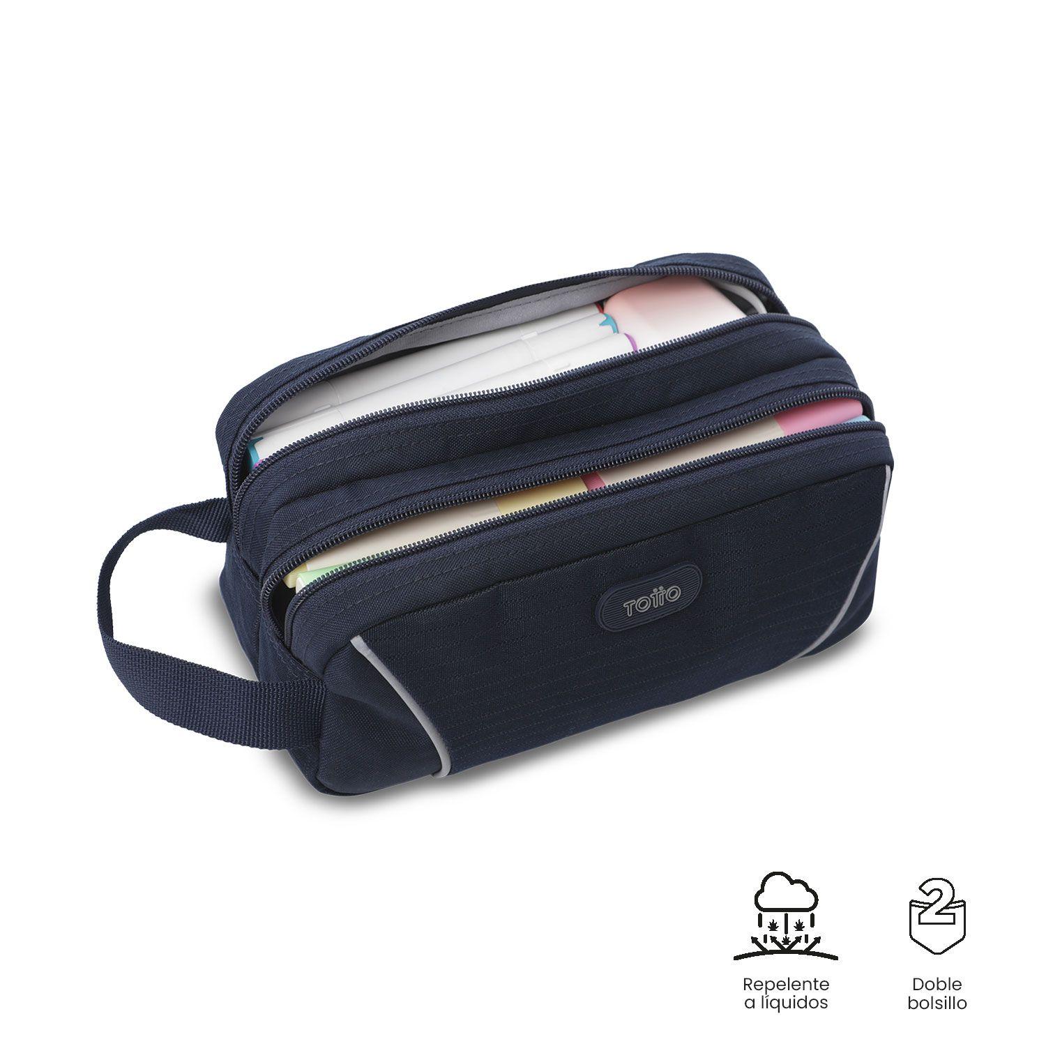 Estuche Multiuso Klass 2.0 Grande Azul-3