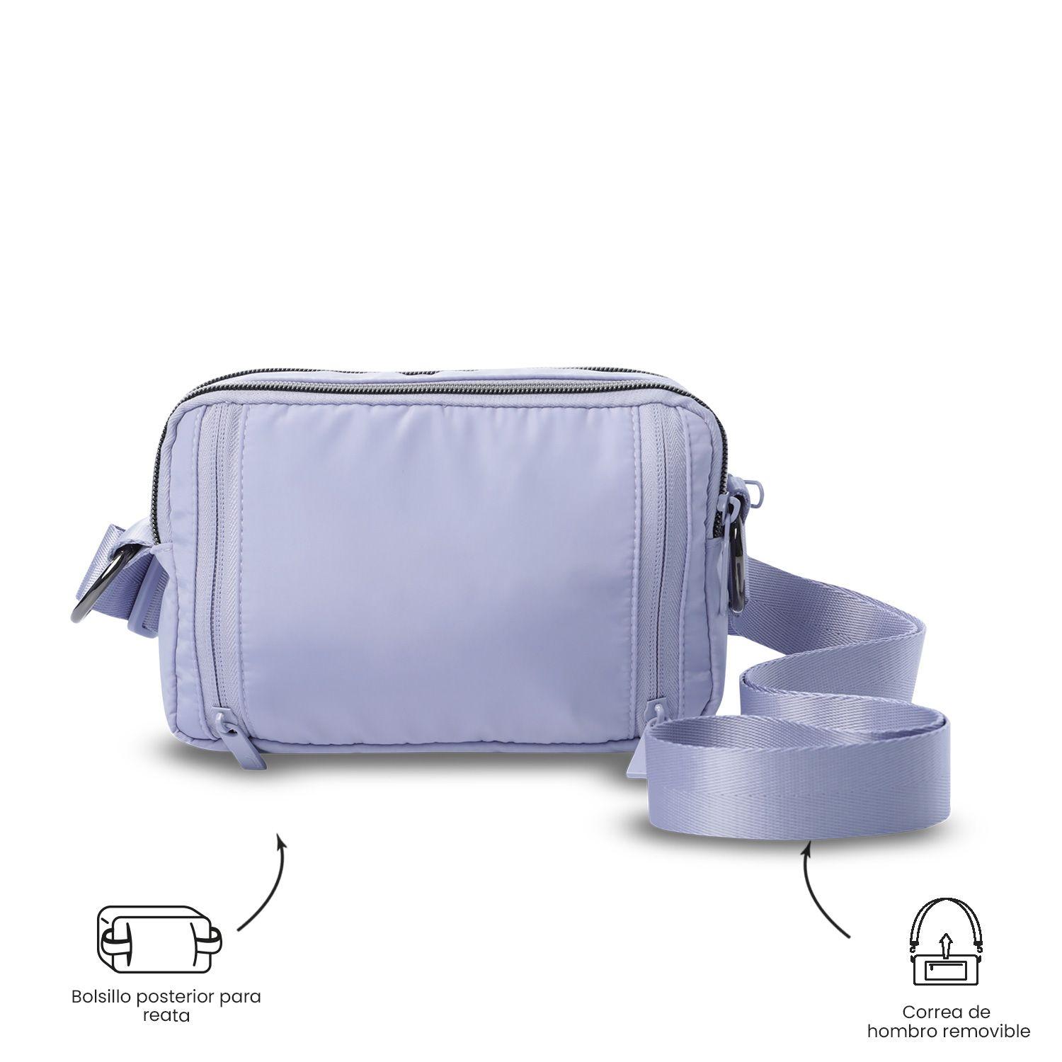 Cartera para Mujer 2 en 1 Funty 3.0 Pequeño Morado-5
