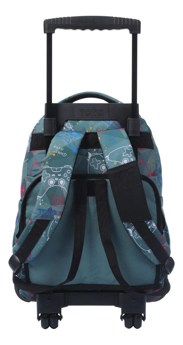 Mochila Urbana Notebook Escolar Ruedas Totto Classic Niño-2