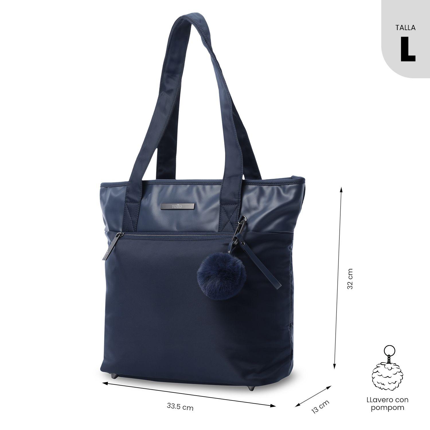 CarteraTote Bag Mujer Adelaide 2 2.0 Notebook 13" Azul Totto-2