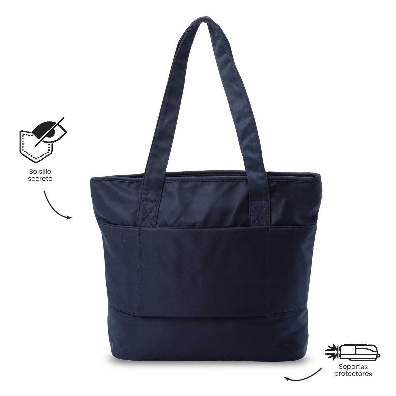 CarteraTote Bag Mujer Adelaide 2 2.0 Notebook 13" Azul Totto-3