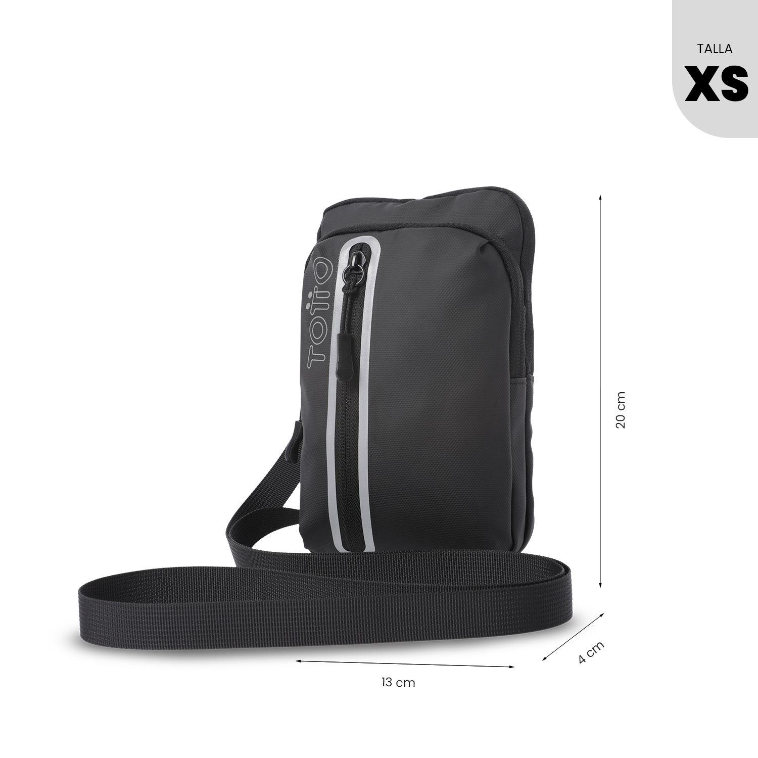 Bolso para Hombre Sprint tipo Crossbody Pequeño Negro-2
