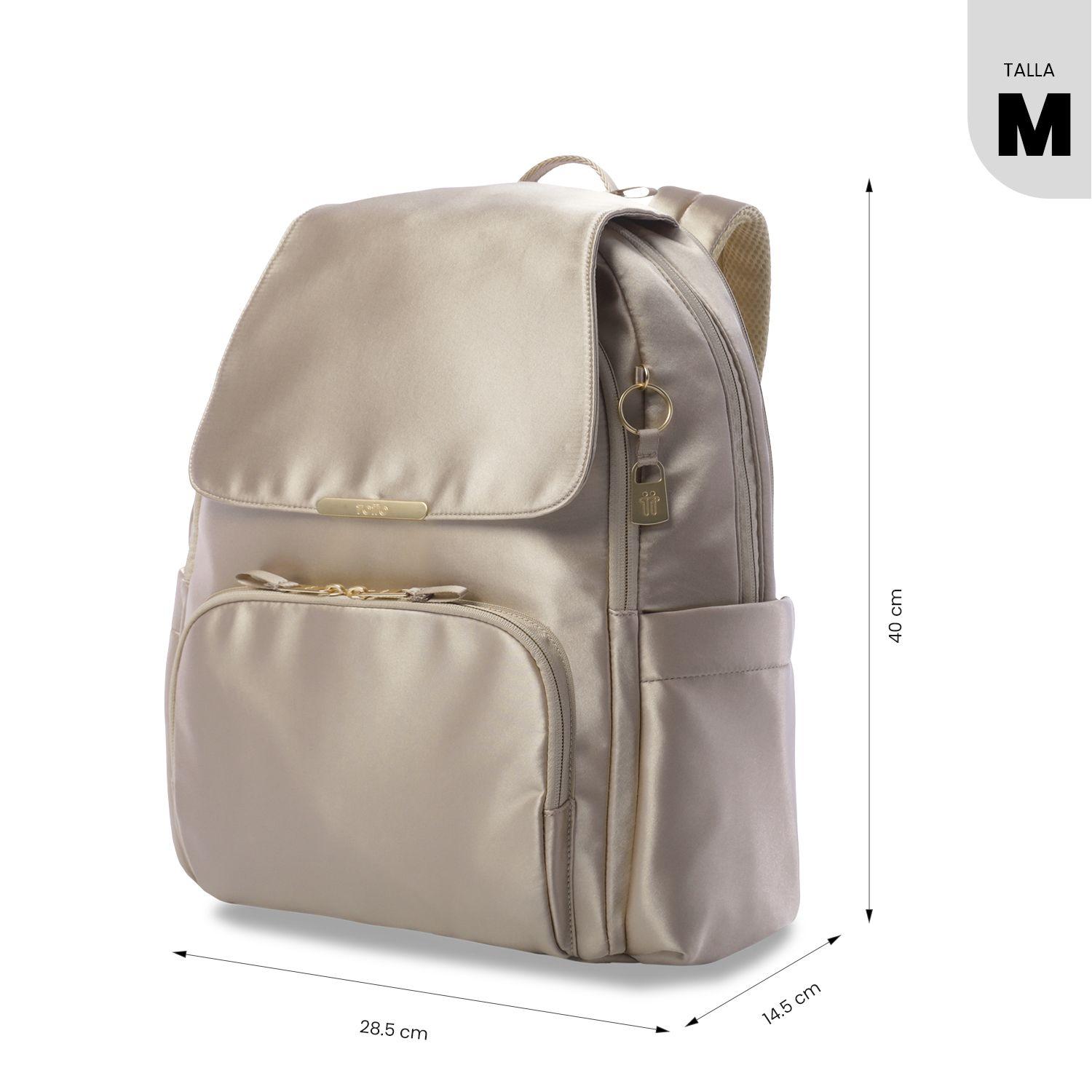 Mochila Ejecutivo Porta PC 16" Bel 2.0 Beige Mujer-2