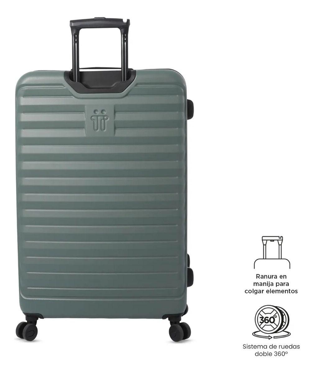 Maleta De Viaje Grande 23 Kilos 360 Helios 2.0 Verde-6