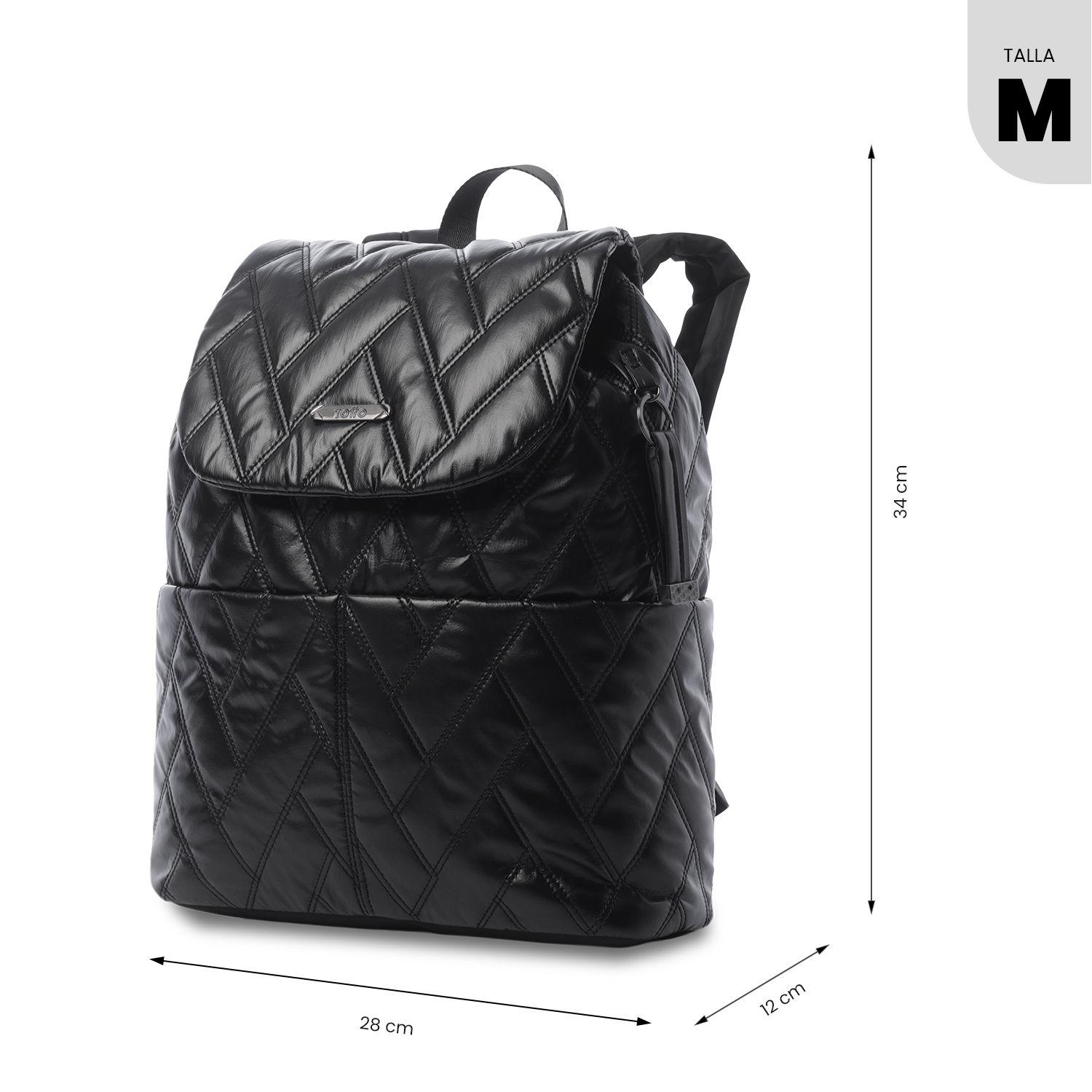 Mochila Universitario Savanha Porta PC 13" Negro Mujer-2