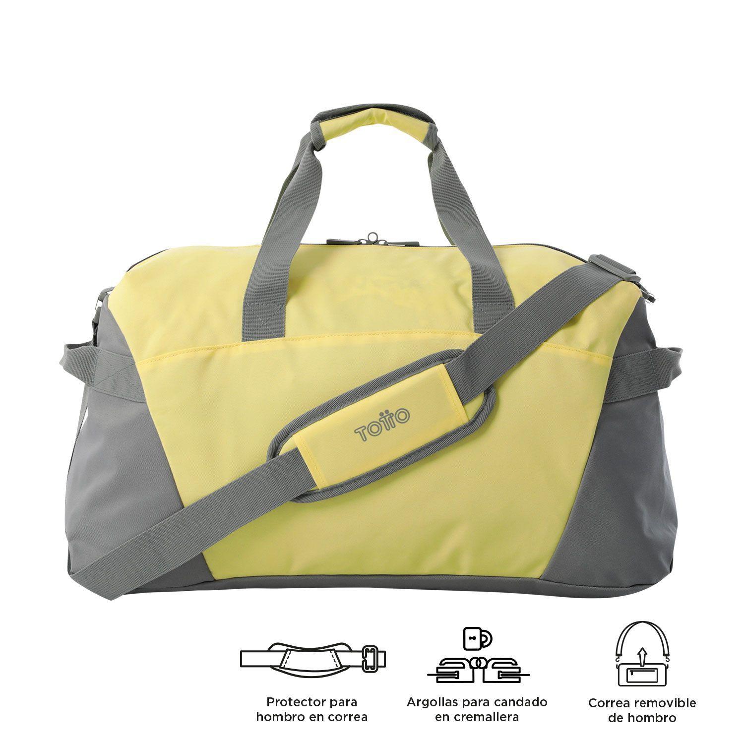 Bolso Deportivo Active Pro Mediana Amarilla Totto-2